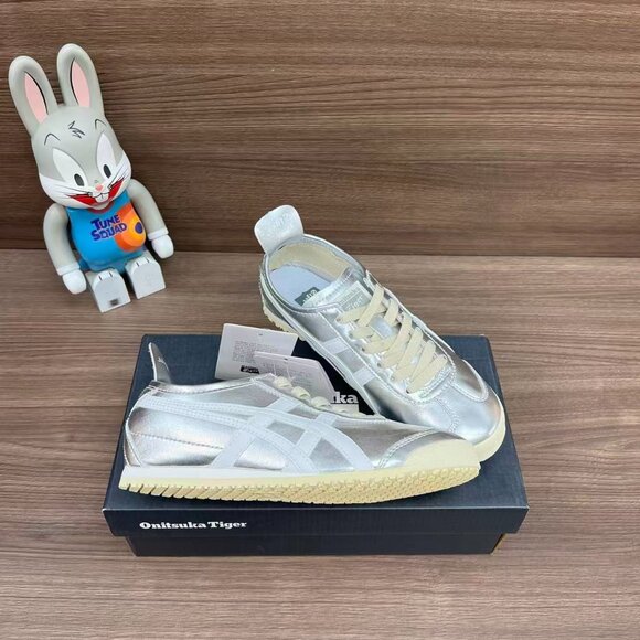 Asics Onitsuka Tiger Mexico 66 Silver Off White - Picture 5 of 9